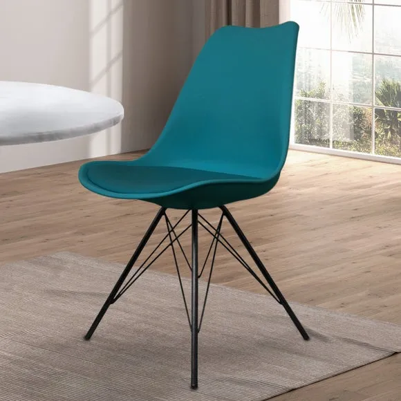 Fusion Living Soho Plastic Dining Chair 1