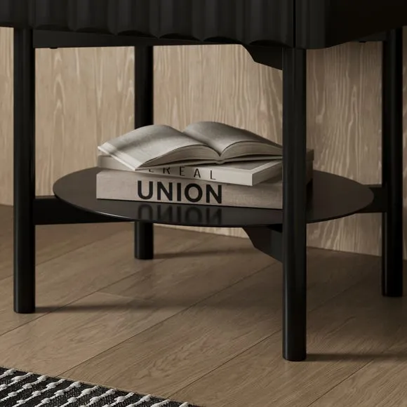Alita 1 Drawer Bedside Table 5