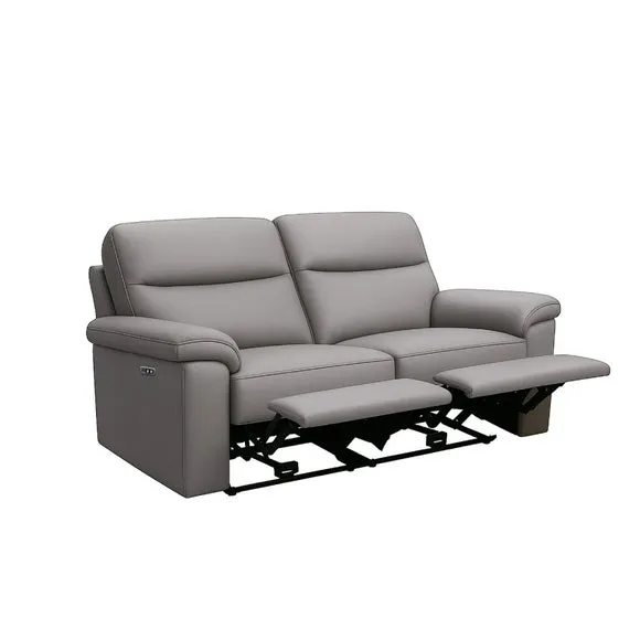 Aspire Toronto Leather Power 2 Seater Recliner Sofa 2