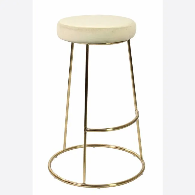 netfurniture Ofter Bar Stool Champagne (PK 2) in Cream