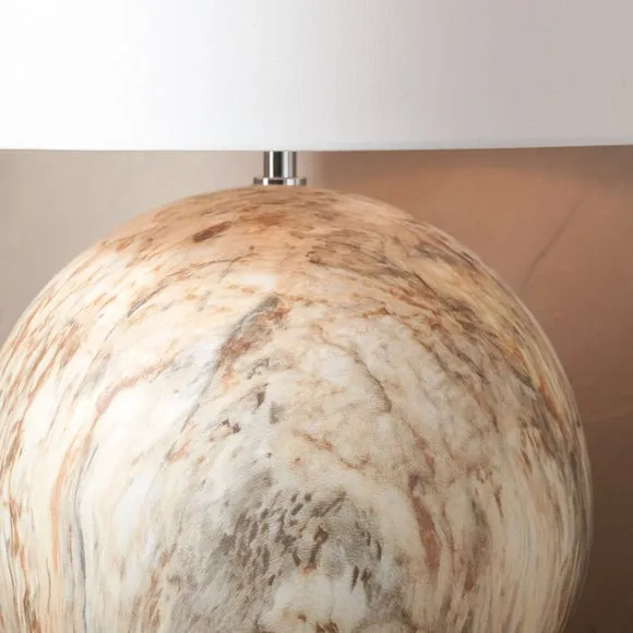 Pacific Lifestyle Viejo Large Stone Effect Ceramic Table Lamp 6