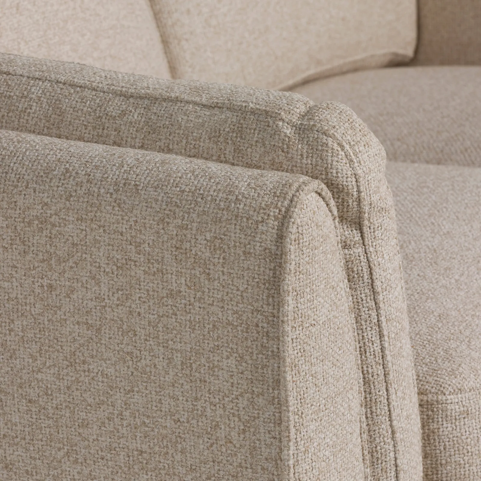 Hempstead 2 Seater Sofa, Neutral Fabric | Barker & Stonehouse 4