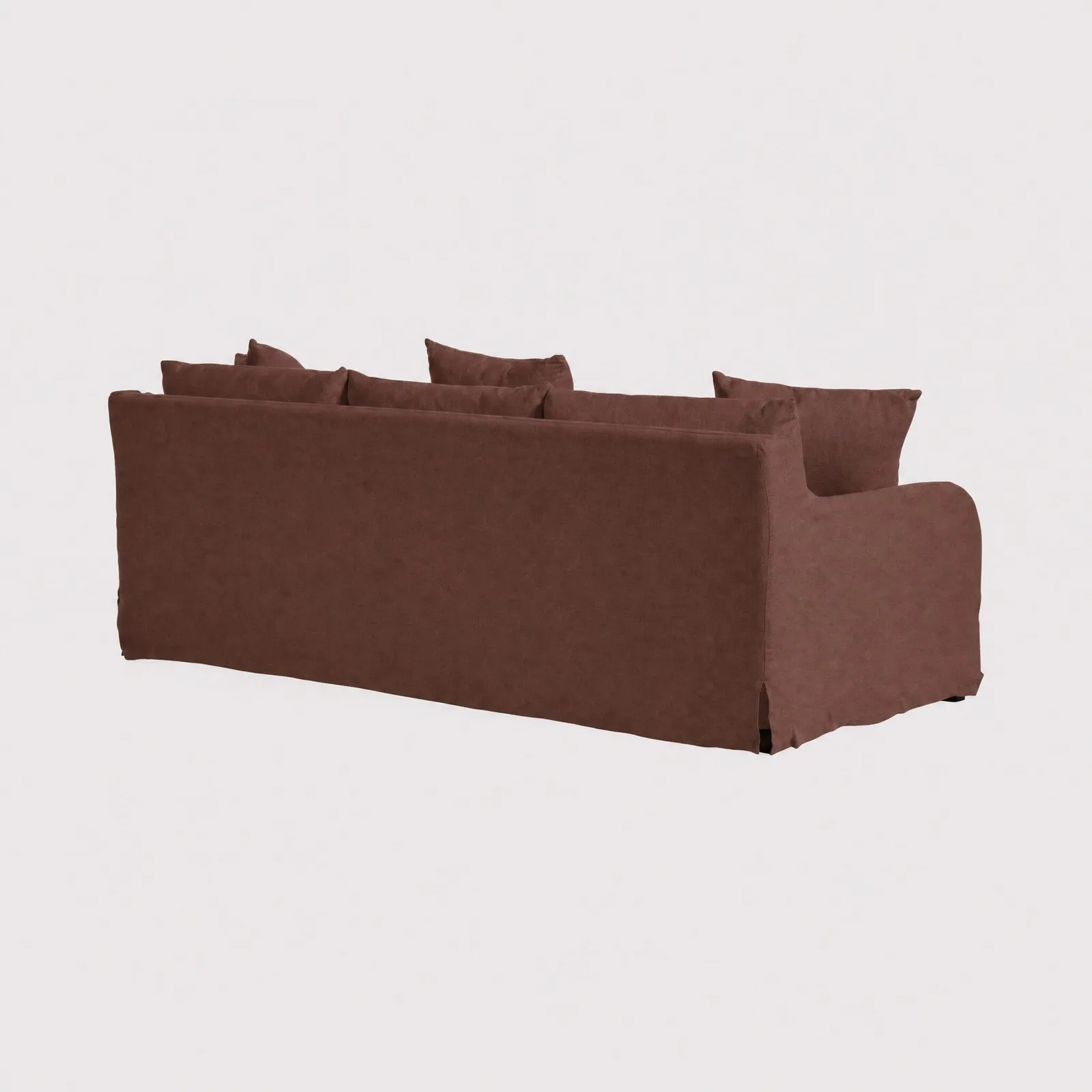 Charlbury 3 Seater Sofa, Brown Fabric | Barker & Stonehouse 3