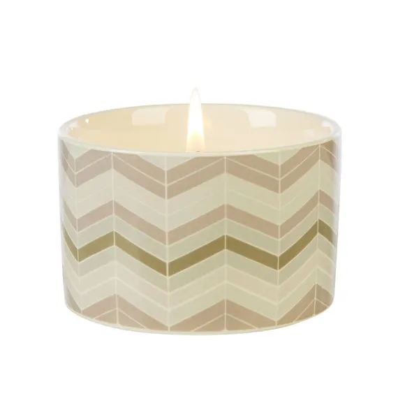 Fired Earth Medceramic Darjeeling and Damask Candle
