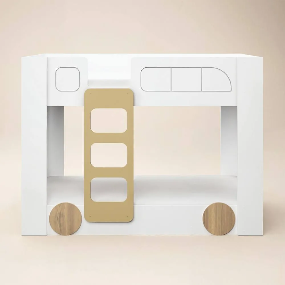 Flair Eloise Bus Bunk Bed White 3