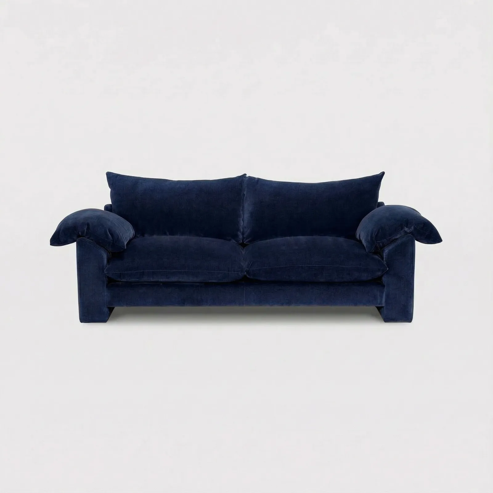 Hoxton Large Sofa, Navy Fabric | Barker & Stonehouse 2