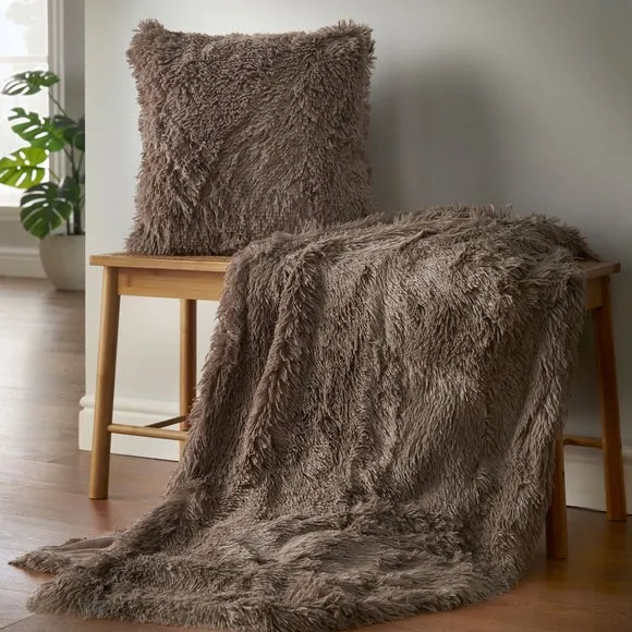 Catherine Lansfield Cuddly Deep Pile Throw Blanket 3