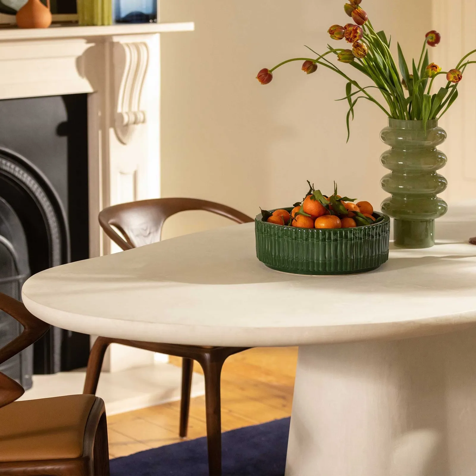Capella Dining Table 240X113X77Cm, Round, White Stone | Barker & Stonehouse 5