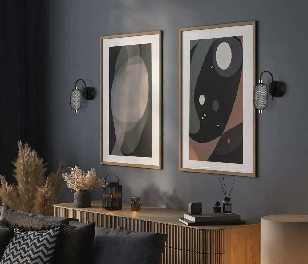 Netlighting Marco Wall Lamp Black 3000K Warm White 3