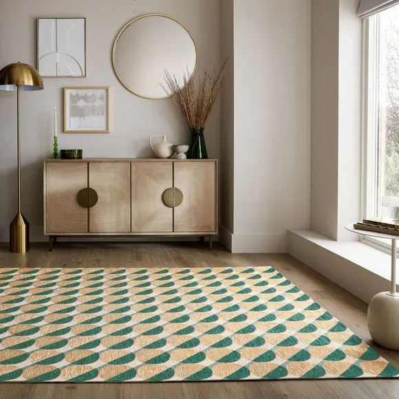 Carlos Geometric Circles Rug 1