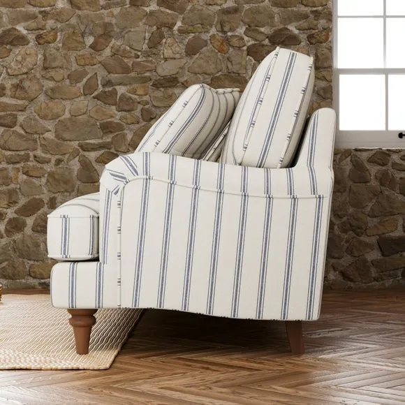 Beatrice II Folkstone Stripe 3 Seater Sofa 3