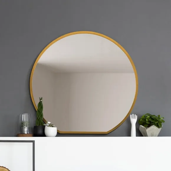 Circulus Round Indoor Outdoor Overmantel Wall Mirror 1