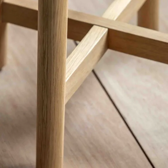 Kalia Side Table, Oak Effect 3