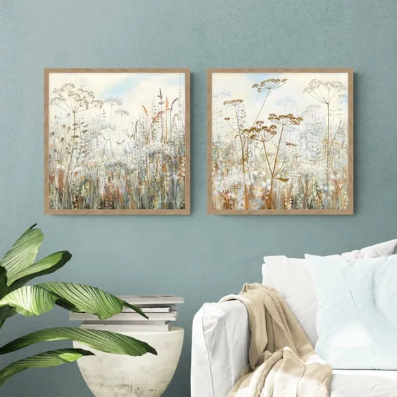 Artko Set of 2 Morning Meadow by Carherin J Stephenson Framed Prints