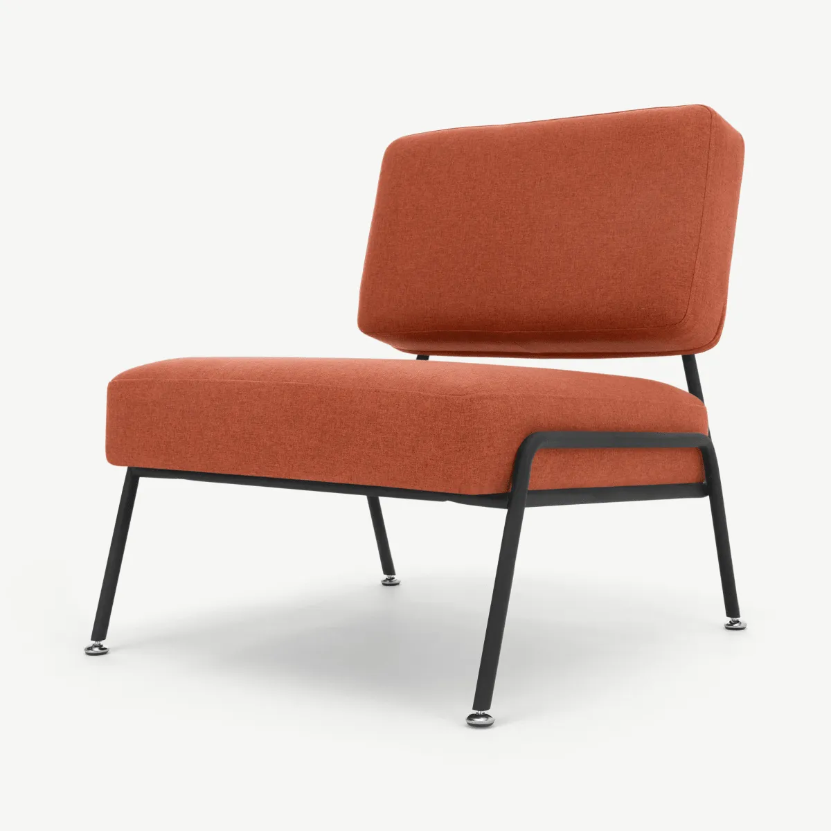 Knox Accent Armchair, Retro Orange