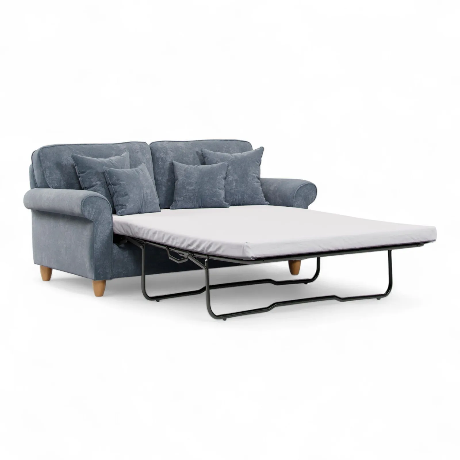 The Great Sofa Company Flora Sofa Bed Glory Steel in Dark Blue 2