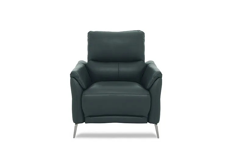Daytona Leather Chair - Peacock