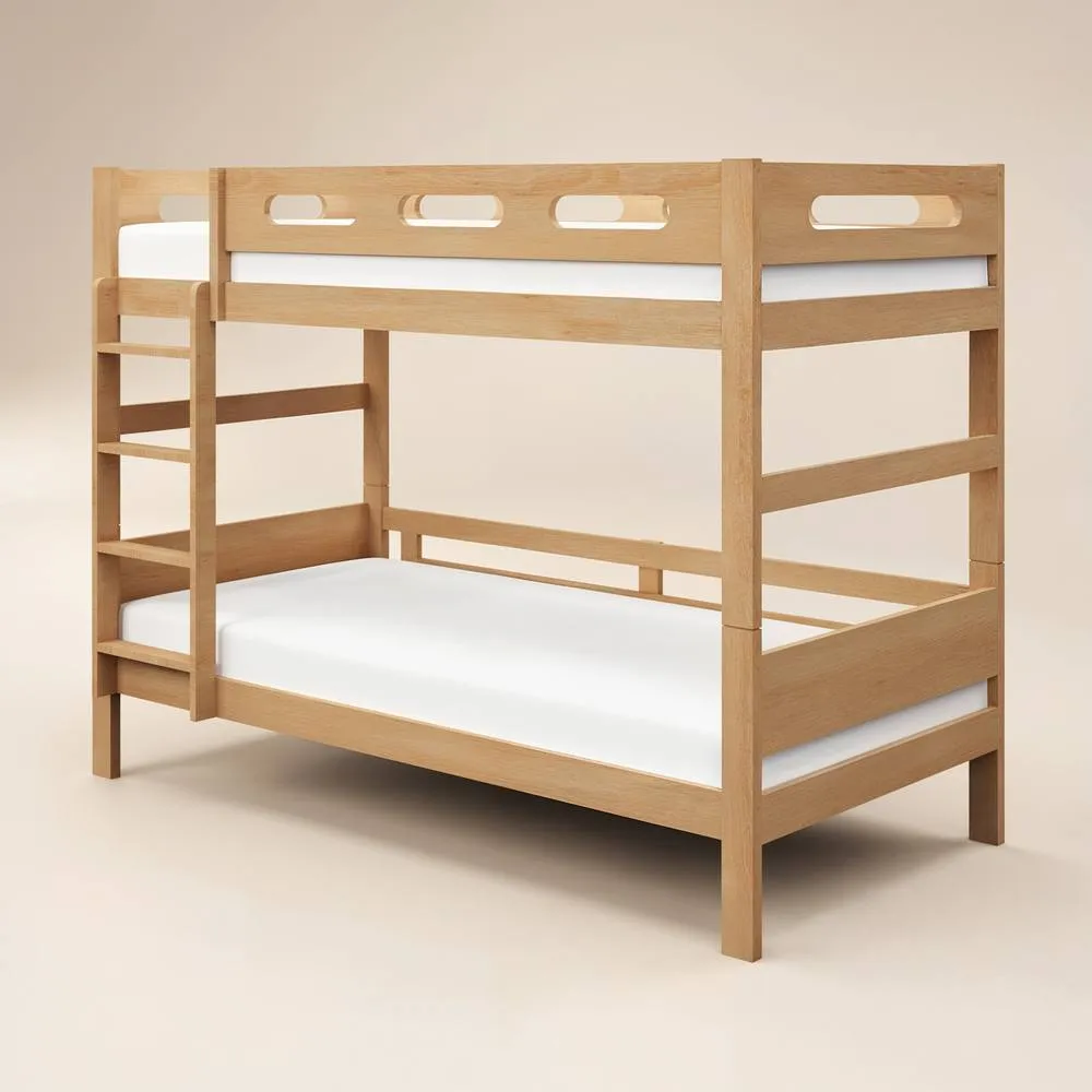 Flair Elijah Detachable Wooden Bunk Bed in Brown 4