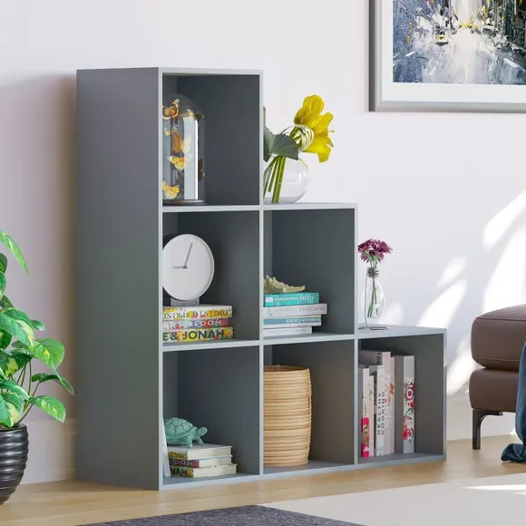 Vida Designs Durham 6 Cube Staircase Storage Unit 1