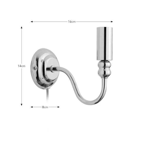Pride and Joy Plug In Wall Light 6