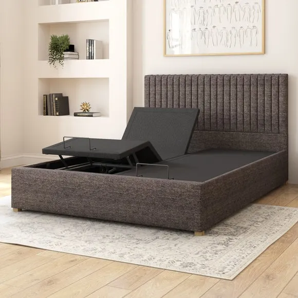 Grant Saxon Twill Adjustable Bed 3