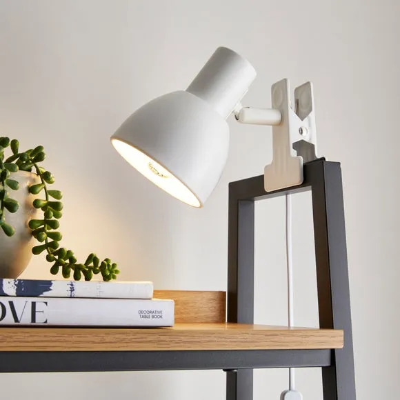 Imi Metal Adjustable Clip-On Task Table Lamp 1