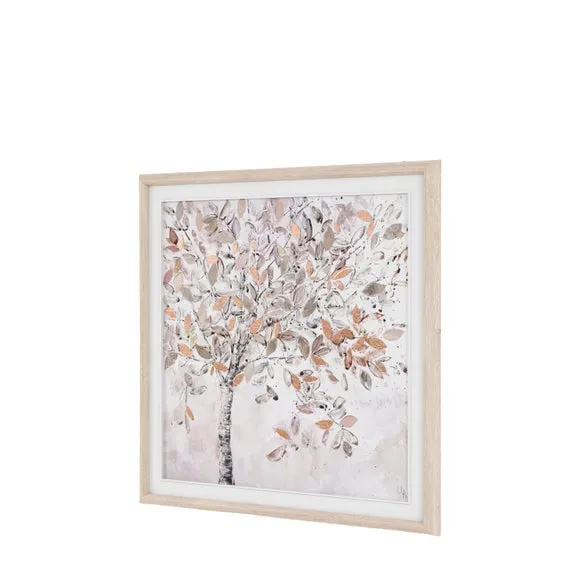 Cedar and Sage Dreaming Leaves Framed Canvas 2