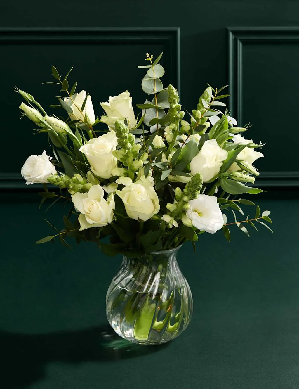 M&S Flower Market Thinking Of You Rose Bouquet with Vase