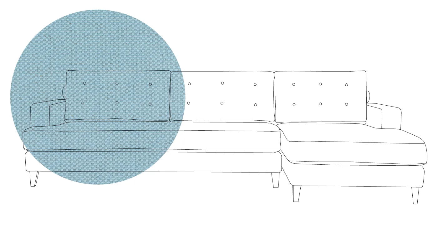 Heal's Mistral Right Hand Corner Sofa Capelo Linen-Cotton Sea Shanty Natural