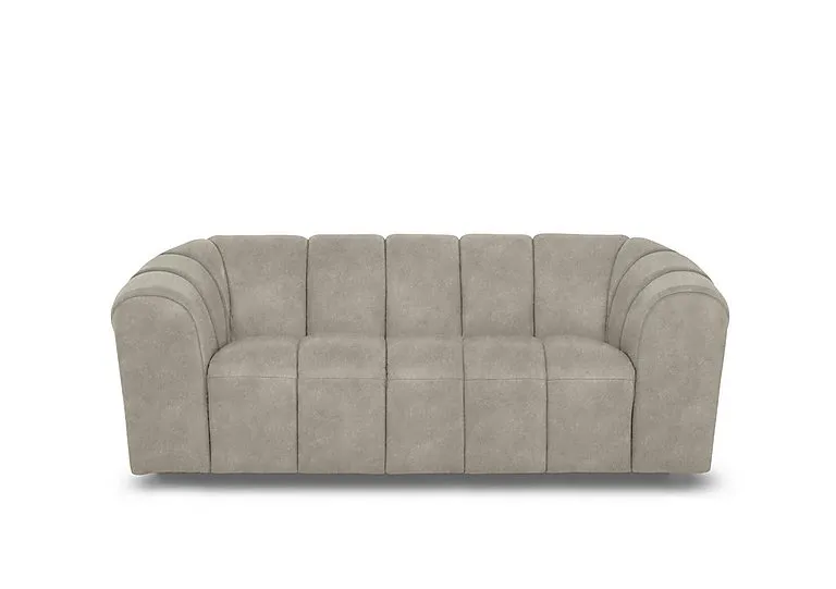 Rhianna Large 2 Seater Fabric Sofa - Marble Cream