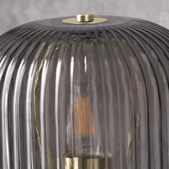 Pacific Lifestyle Zandra Retro Ribbed Table Lamp 3