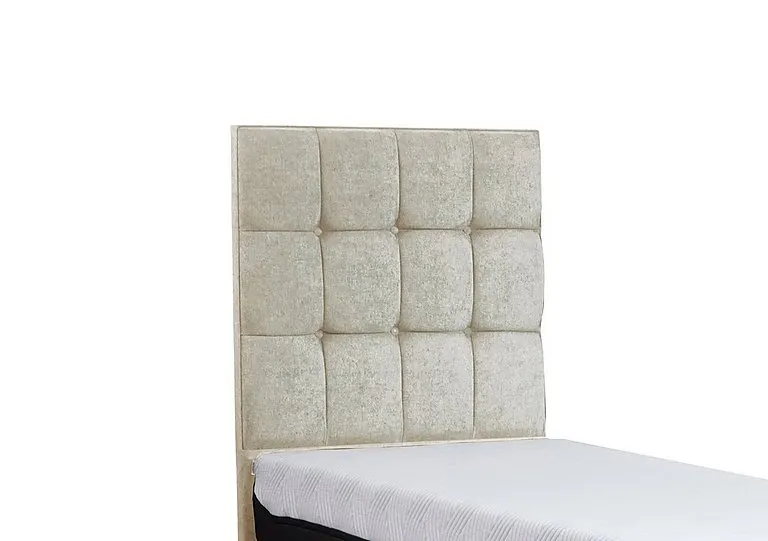Buckingham Winslow Floor Standing Headboard - Single - Ice Cream