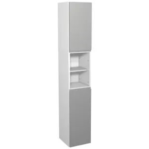 Wickes Hertford Dove Grey Tower Unit - 300 x 1762mm