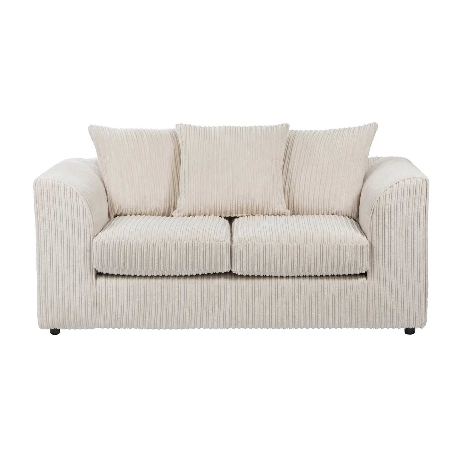 Blake Jumbo Cord 2 Seater Sofa Cream