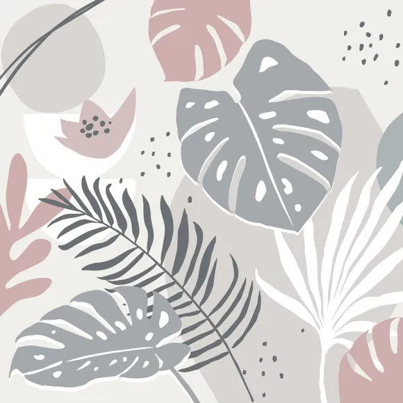 Tropical Abstract Wall Mural 5