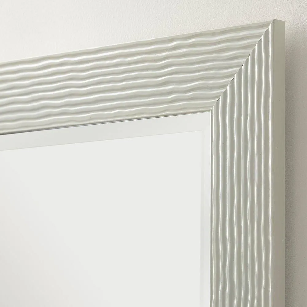 Yearn Mirrors Wave Gloss White Full length mirror 168.5x77cm 2