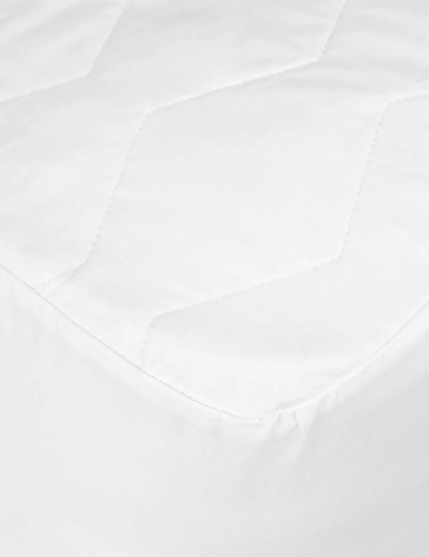 M&S Pure Cotton Mattress Protector White