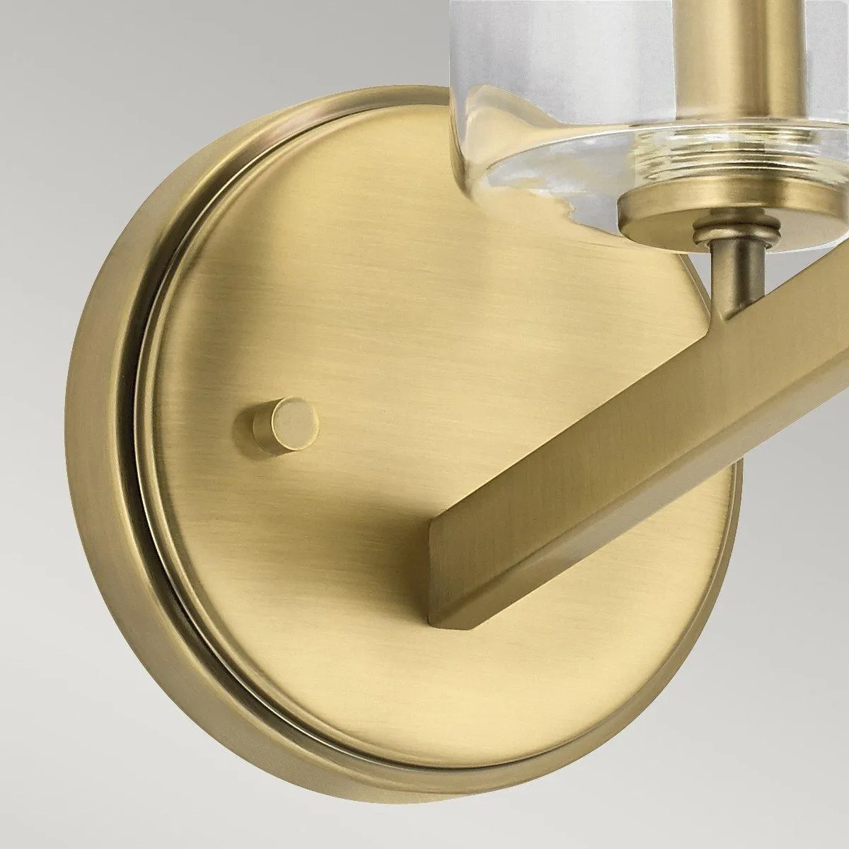 Netlighting Kichler Nye Wall Lamp Brushed Natural Brass in Yellow 2