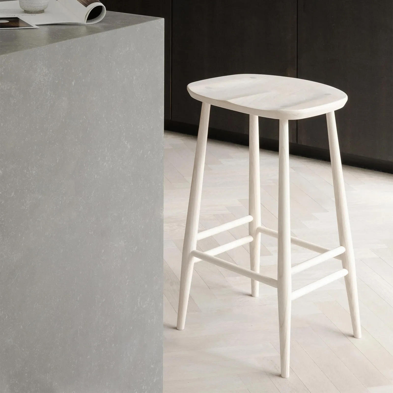 Ercol Utility Bar Stool 75Cm | Barker & Stonehouse 3