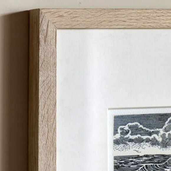 Cedar and Sage Set of 2 By the Sea Typography Framed Prints 2