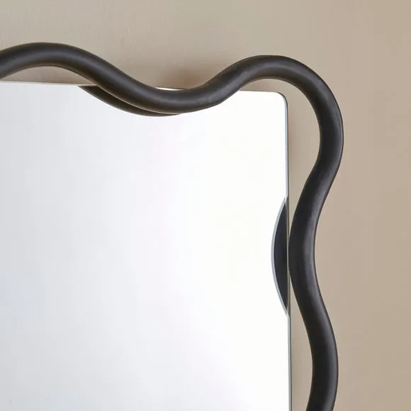 Wiggle Rectangle Full Length Wall Mirror 2