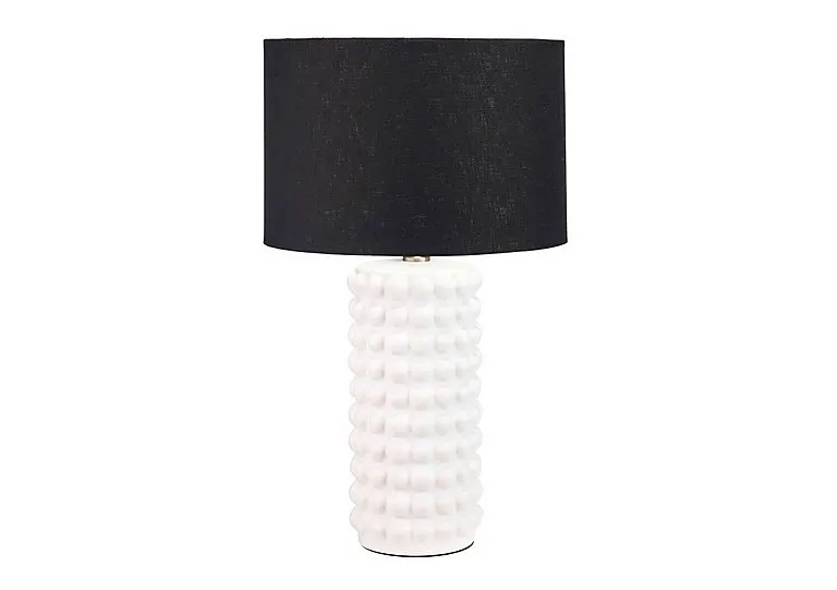 Borla Table Lamp - White