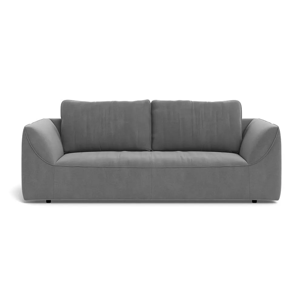 Heal's Morven 3 Seater Sofa Smart Velvet Mercury 1