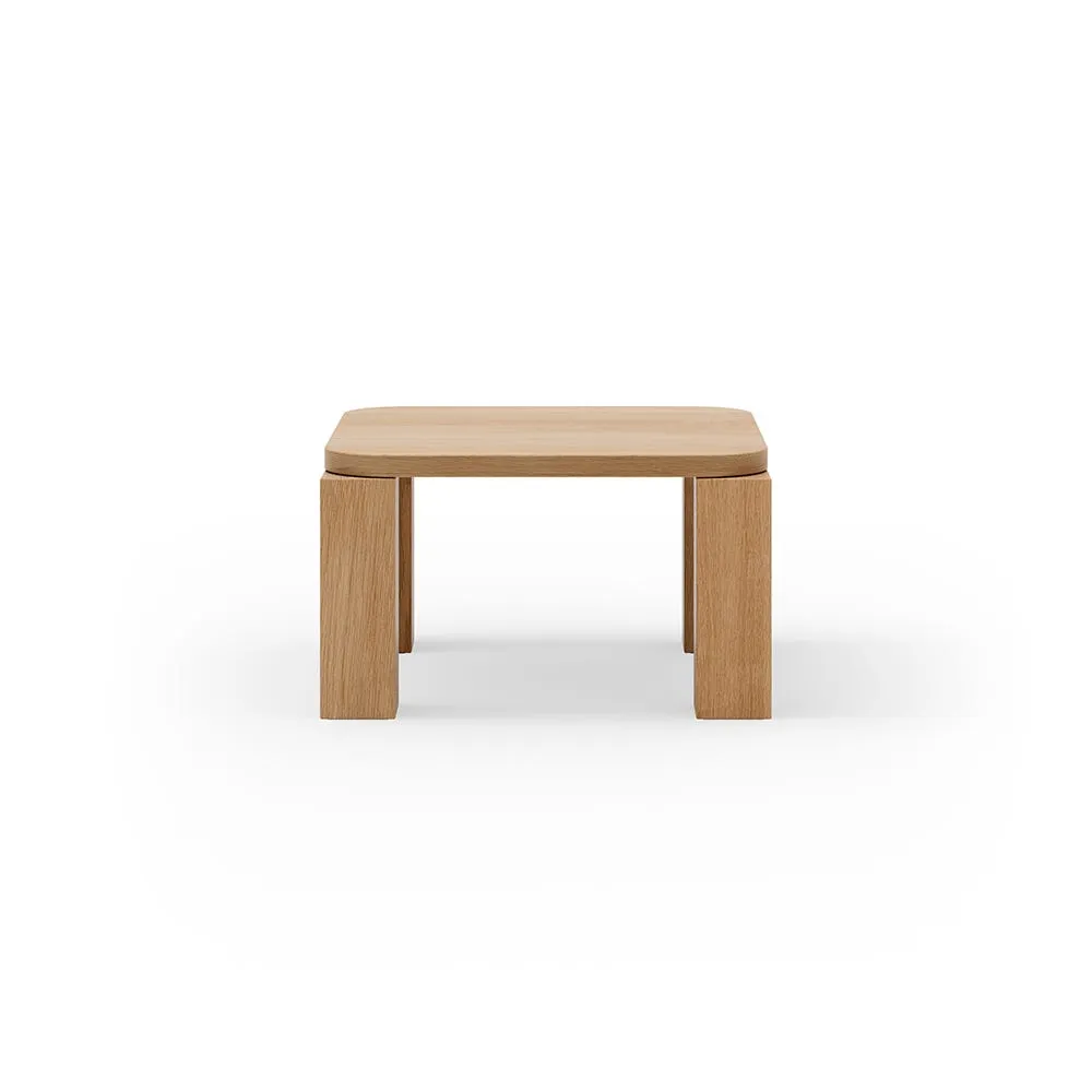 New Works Atlas Coffee Table Natural Oak 60 x 60cm 2
