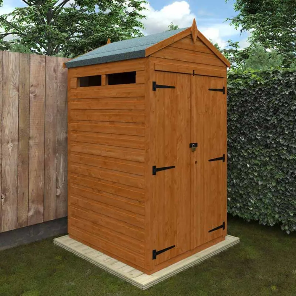 Buttercup Farm 4x4 Flex Apex Security Double Door 12mm Flex - L123.8xW115xH219.2 cm in Burnt Orange 2
