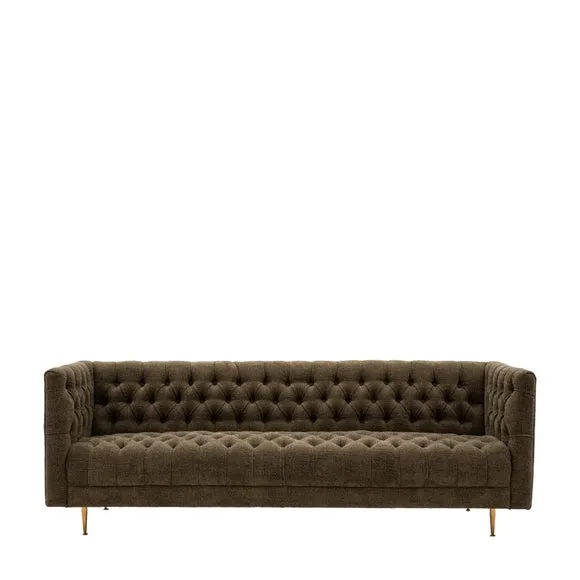 Indio Fabric 3 Seater Sofa 6