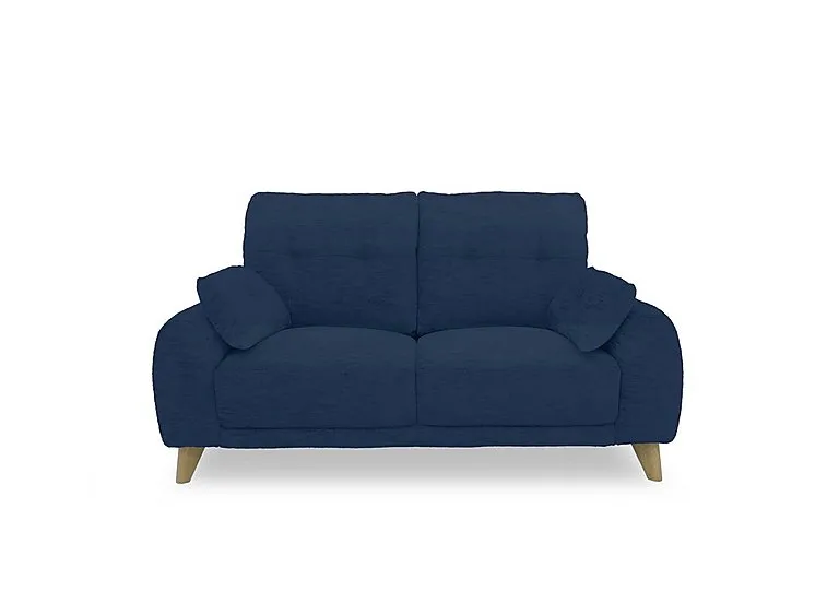 Malmo Fabric 2 Seater Sofa - R330 Steel Blue