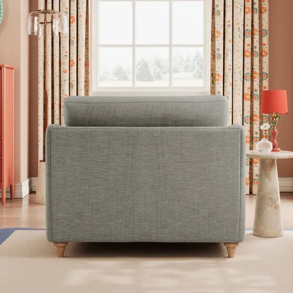 Hattie Slub Faux Linen Snuggle Sofa 3
