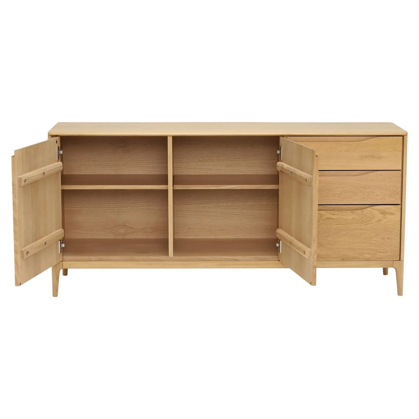 Ercol Romana Large Sideboard, Neutral Oak | Barker & Stonehouse 5