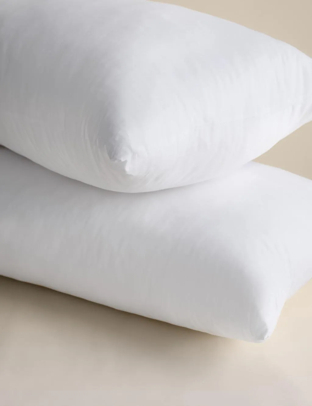 M&S 2 Pack Stay Cool Pure Cotton Firm Pillows White